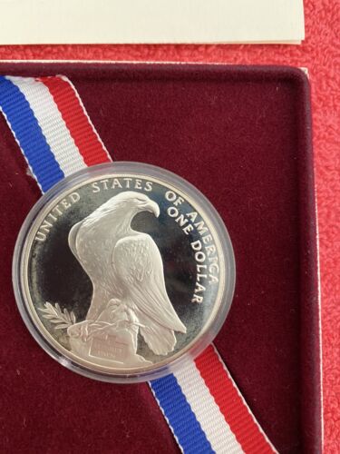 1984-S Olympics Mint Proof Commemorative $1 Silver Dollar