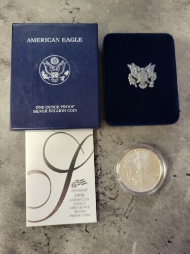 2006 American Eagle One Ounce Silver Proof Coin - From U.S. Mint