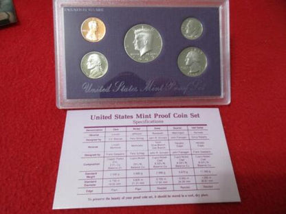 1992 S Proof Set U.S. Mint Original Government Packaging -Collectible