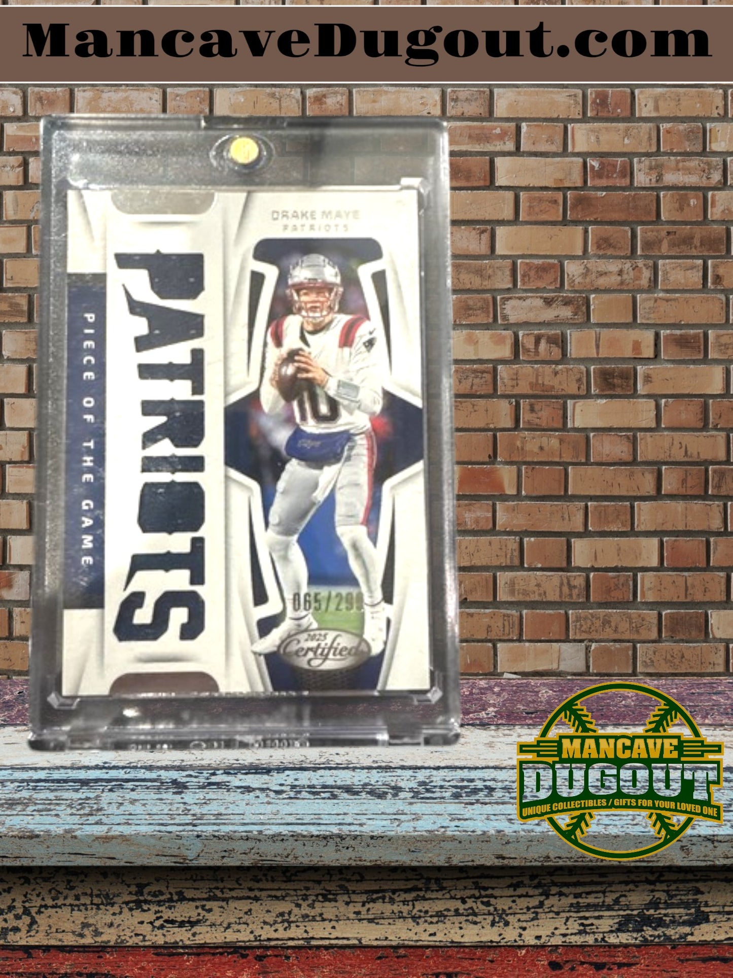 2025 Panini Certified – Piece of the Game Drake Maye-65/299