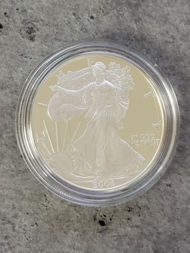 2006 American Eagle One Ounce Silver Proof Coin - From U.S. Mint