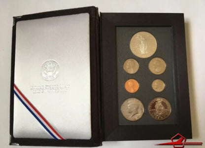 1989 Congressional Prestige Set, 7 Gem Proof Coins U. S. Mint. Whit Case