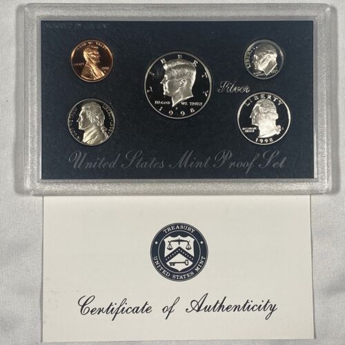 1998-S United States Mint SILVER Proof Set