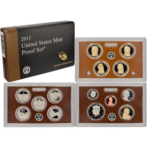 2011-S US Mint Proof Set - Beautiful Set - Box & COA - Uncirculated