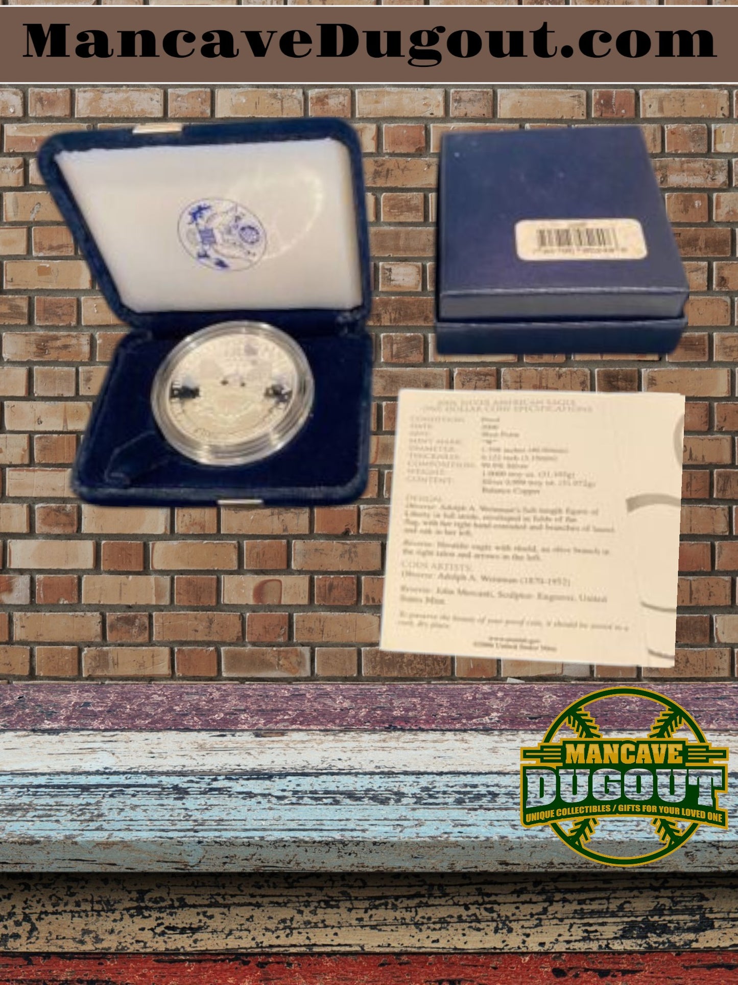 2006 American Eagle One Ounce Silver Proof Coin - From U.S. Mint