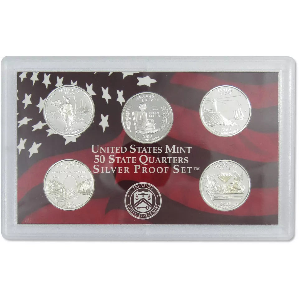 2003 US Mint Silver Proof Set