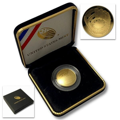 2014 National Baseball Hall of Fame Proof $5 Gold Coin w/OGP & COA