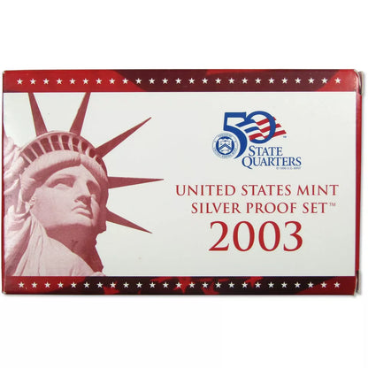 2003 US Mint Silver Proof Set