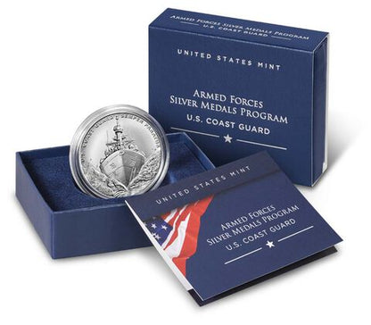 U.S. Coast Guard One-Ounce Silver Medal