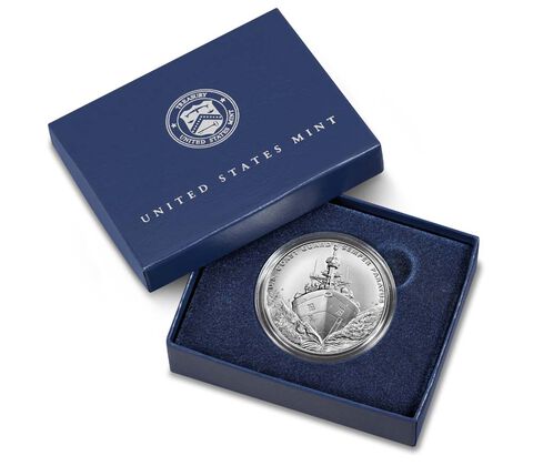 U.S. Coast Guard One-Ounce Silver Medal