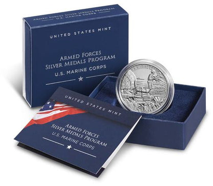 U.S. Marine Corps One-Ounce Silver Medal
