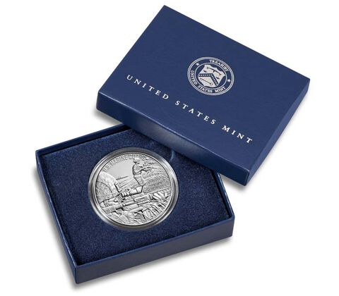 U.S. Marine Corps One-Ounce Silver Medal