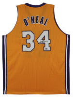Shaquille O'Neal Signed Jersey (Beckett) - Los Angeles Lakers