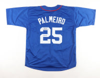 Rafael Palmeiro Signed Jersey Inscribed - (JSA) - Texas Rangers -  Inscribed "569 HRS"