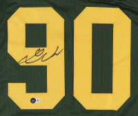 Lukas Van Ness Signed Jersey (Beckett) - Green Bay Packers