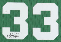 Larry Bird Signed Custom Framed Jersey Display (JSA) - Boston Celtics