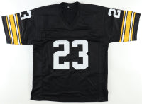 Mike Wagner Signed Jersey Inscribed "4x SB Champ's" (TSE) - Pittsburgh Steelers