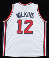 Dominique Wilkins Signed Jersey (JSA) - JSA Witnessed – USA Jersey or Hawks