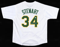 Dave Stewart Signed Jersey (JSA) - Oakland Athletics