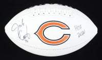 Jim "Jimbo" Covert Signed Chicago Bears Logo Football Inscribed "HOF 2020" (JSA)