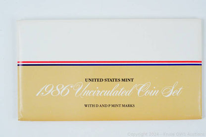 1986 U.S. Uncirculated Coin Sets