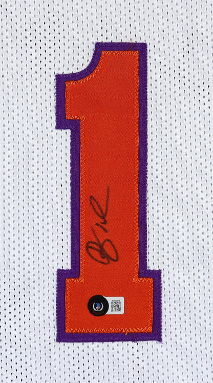 Penny Hardaway Signed Jersey (Beckett)-Phoenix Suns-White