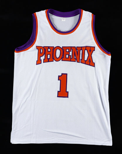Penny Hardaway Signed Jersey (Beckett)-Phoenix Suns-White