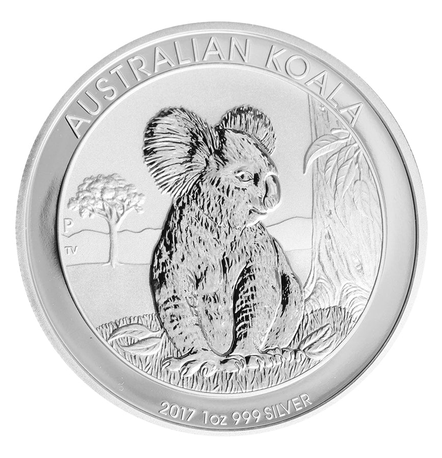 2017-P $1 Silver Australian Koala 1 oz Brilliant Uncirculated