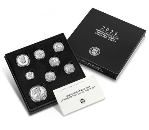 2022 Limited Edition Silver Proof Set - American Eagle Collection