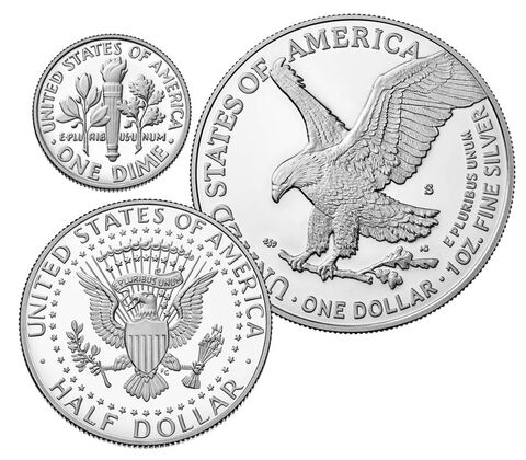 2022 Limited Edition Silver Proof Set - American Eagle Collection