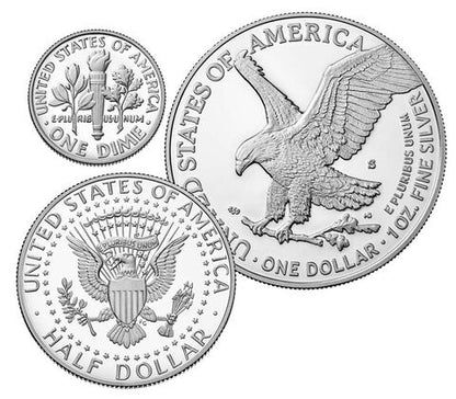 2022 Limited Edition Silver Proof Set - American Eagle Collection