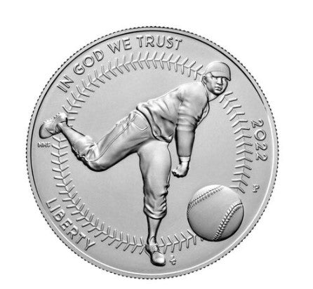2022 - Negro Leagues Baseball Uncirculated Silver Dollar