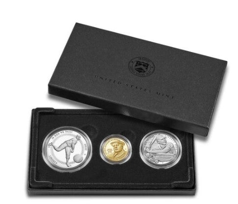 2022 - Negro Leagues Baseball Three-Coin Proof Set