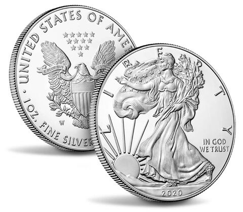 2020 - American Eagle One Ounce Silver Proof Coin