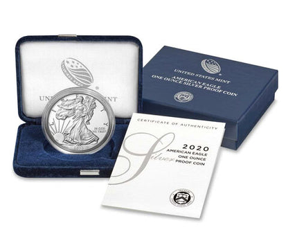 2020 - American Eagle One Ounce Silver Proof Coin