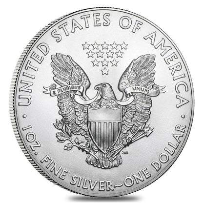 2020 Silver Eagle Roll- CH-GEM BU-American Eagle Dollars