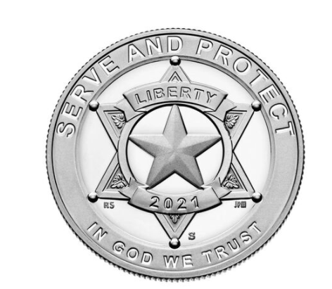 2021 - National Law Enforcement Memorial and Museum Proof Clad Half Dollar