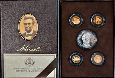 2009 LINCOLN Coin and Chronicles Set Proof Ultra Cameo with Box & COA