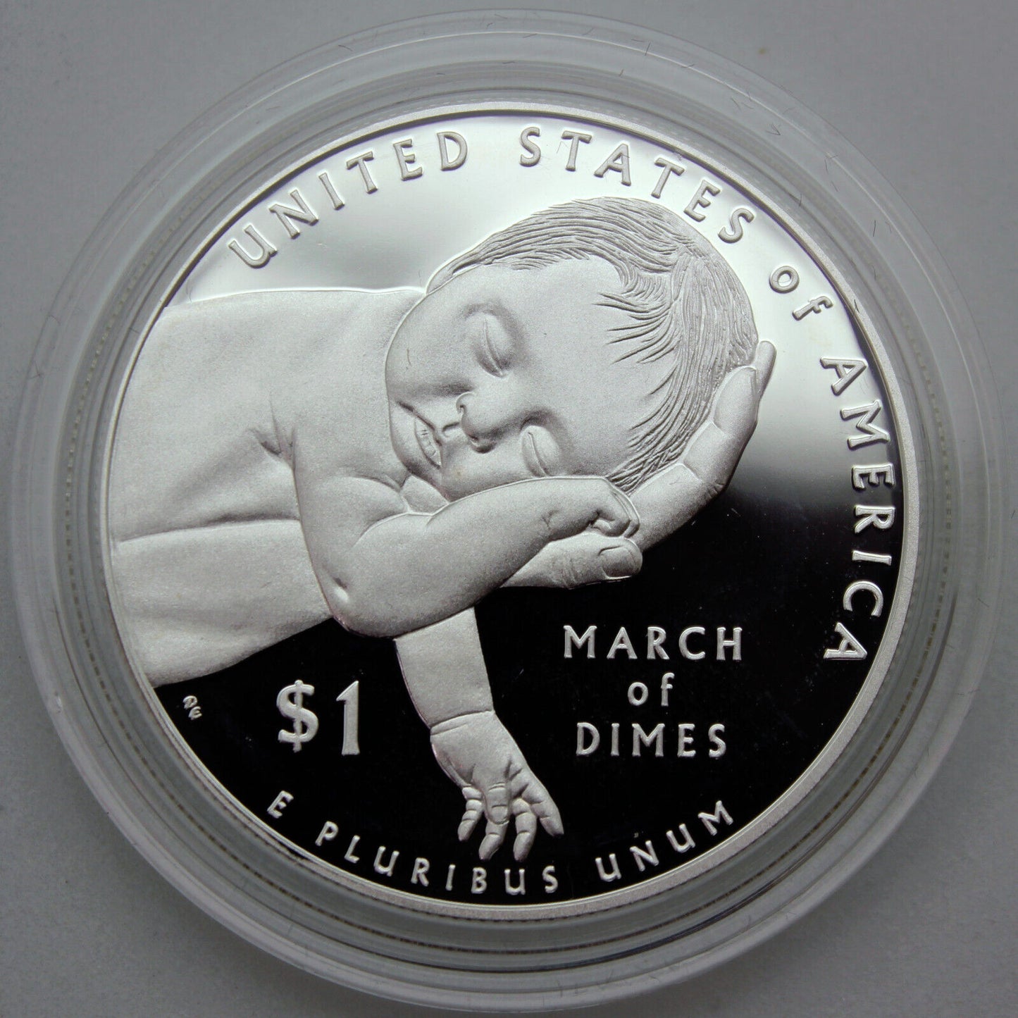 2015-W March of Dimes Commemorative Proof Silver Dollar