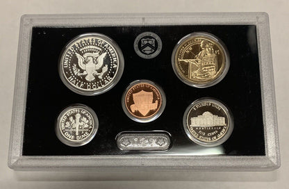 2014 S United States Mint Annual SILVER 14 Coin Proof Set Original Box and COA