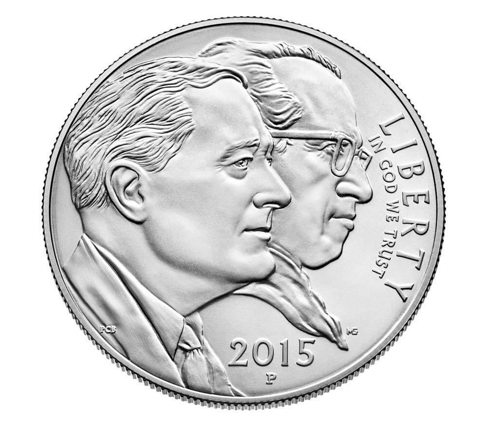 2015 March of Dimes Uncirculated Silver Dollar