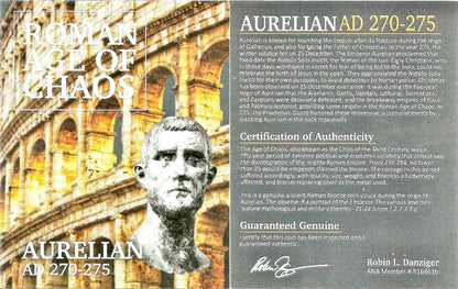 Roman Emperor Aurelian Coin