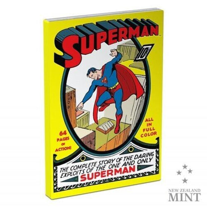 2022 Niue COMIX Superman #1 Colored Proof 1oz Silver Coin